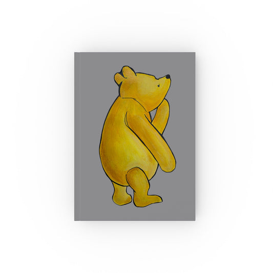 Pooh Bear Illustration Hardback Journal | Winnie the Pooh Notebook