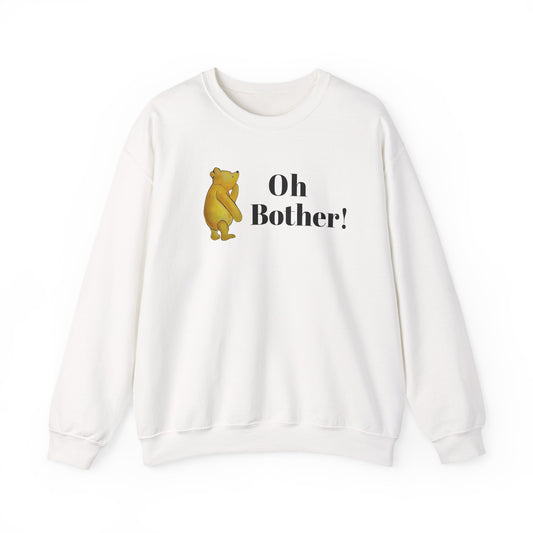 Oh Bother Winnie the Pooh sweatshirt | Cute Bear Illustration crewneck