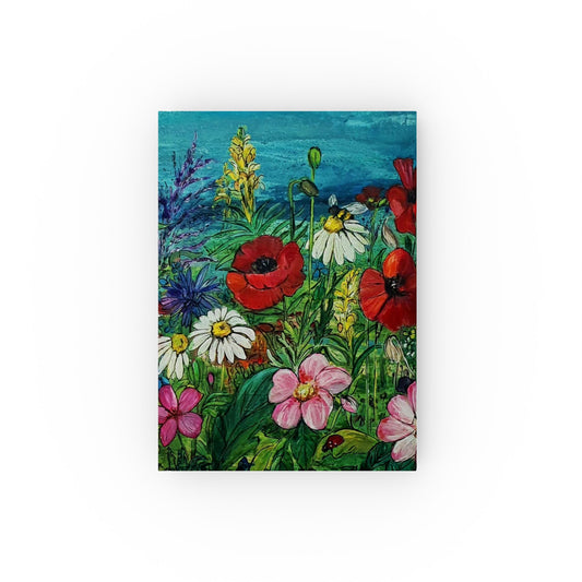 Wildflower Meadow Hardback Journal | Floral Art Notebook