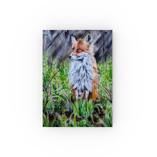 Red Fox Illustration Hardback Journal | Woodland Wildlife Notebook