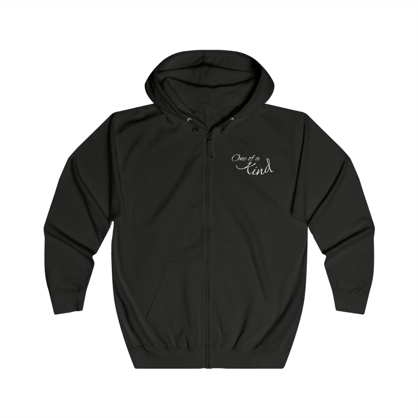 Fox Portrait Hoodie | Fox Among Wildflowers, Nature Animal Art Zip