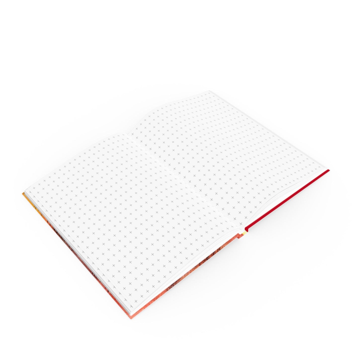 Alice in Wonderland illustration Hardback Journal | literary sketch, red cover