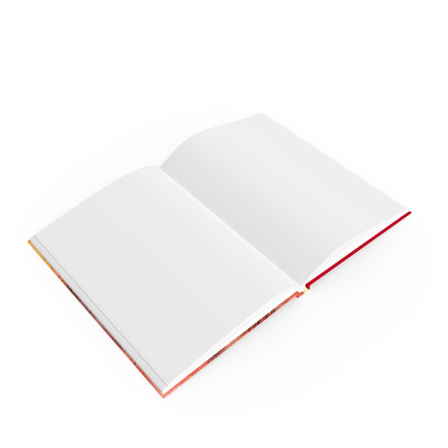 Alice in Wonderland illustration Hardback Journal | literary sketch, red cover