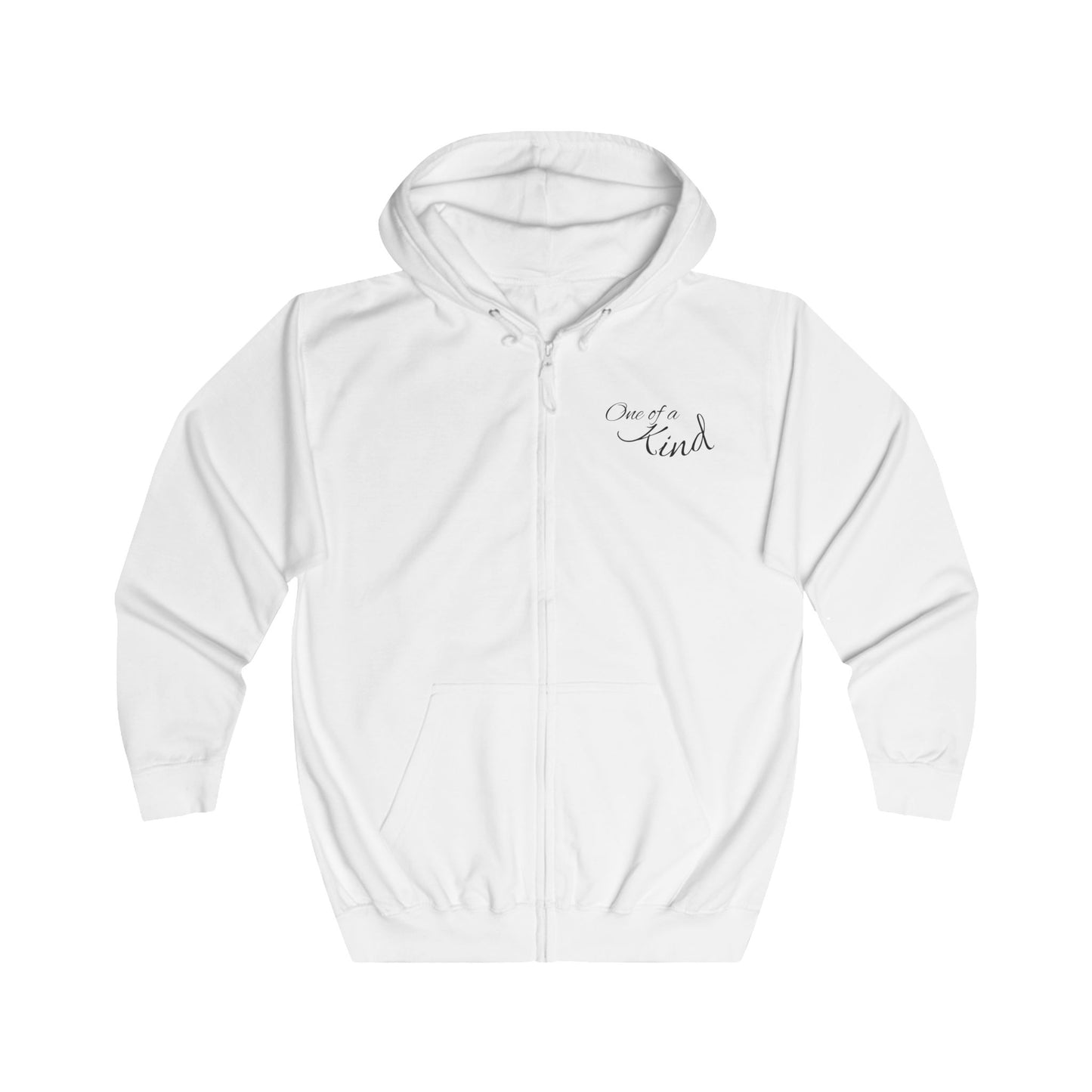 Fox Portrait Hoodie | Fox Among Wildflowers, Nature Animal Art Zip