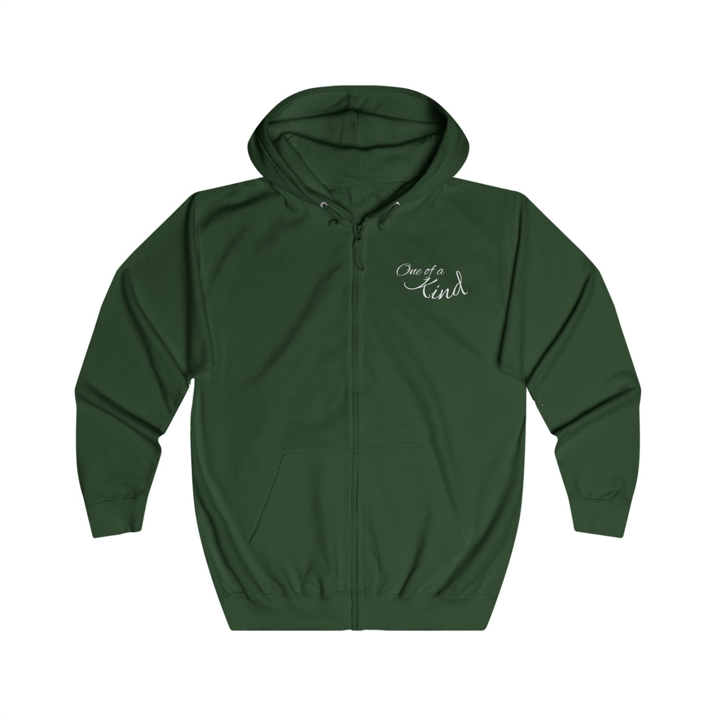 Fox Portrait Hoodie | Fox Among Wildflowers, Nature Animal Art Zip
