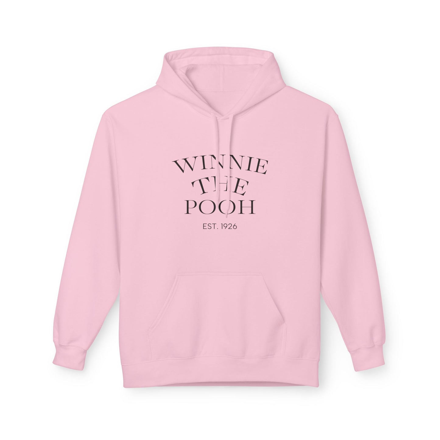 Winnie the Pooh Hoodie | Classic Storybook Illustration, Forest Backprint