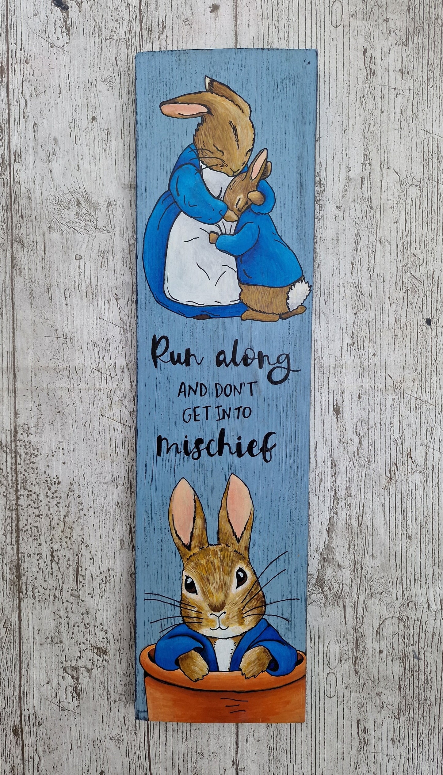 Peter Rabbit, Mischief, Wall Art