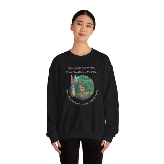 Peter Rabbit Illustration Crewneck Sweatshirt | Beatrix Potter Inspired