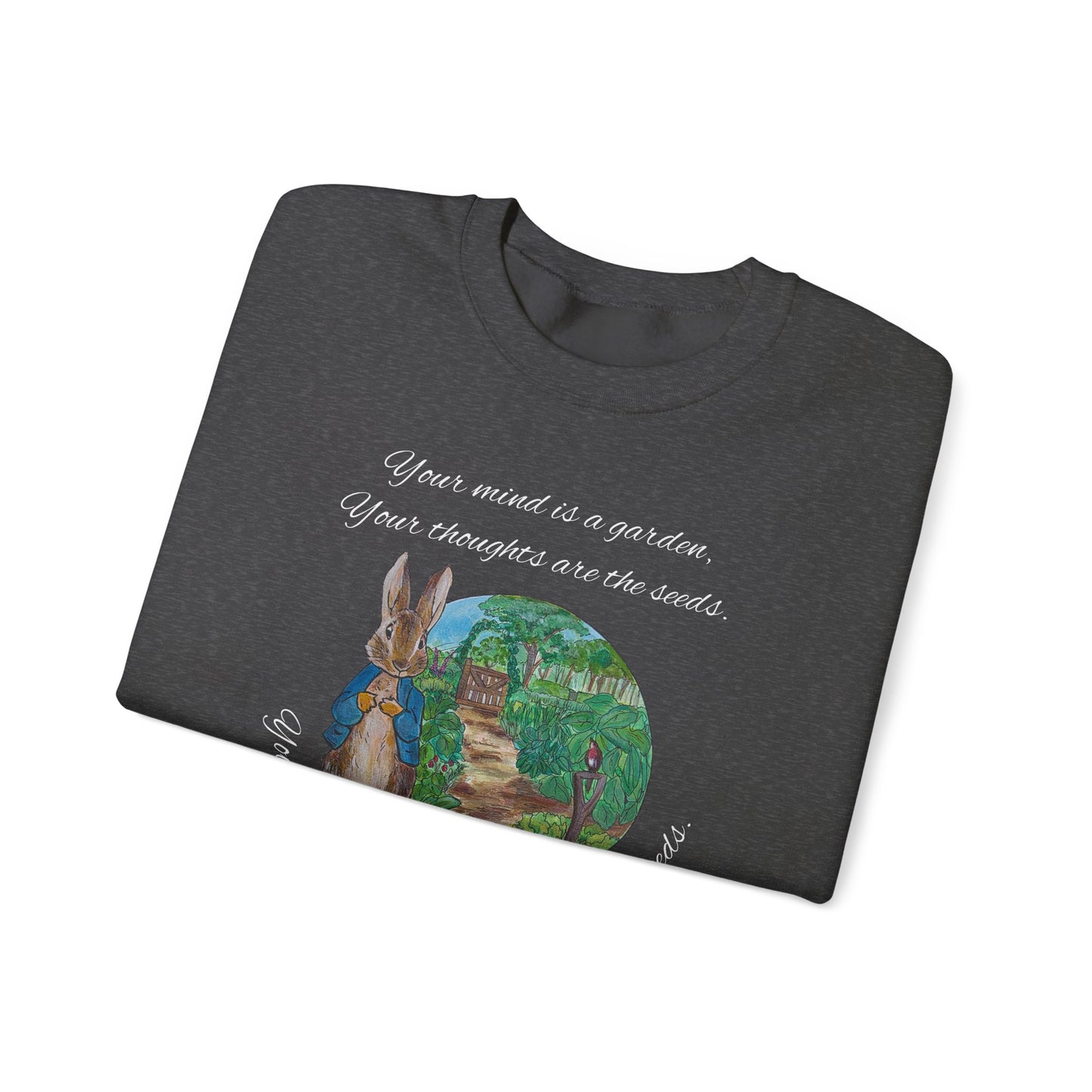 Peter Rabbit Illustration Crewneck Sweatshirt | Beatrix Potter Inspired