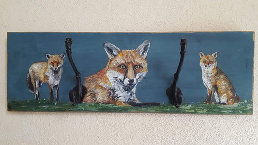 Pet Portrait Hookset x2 Hooks 20x45cm