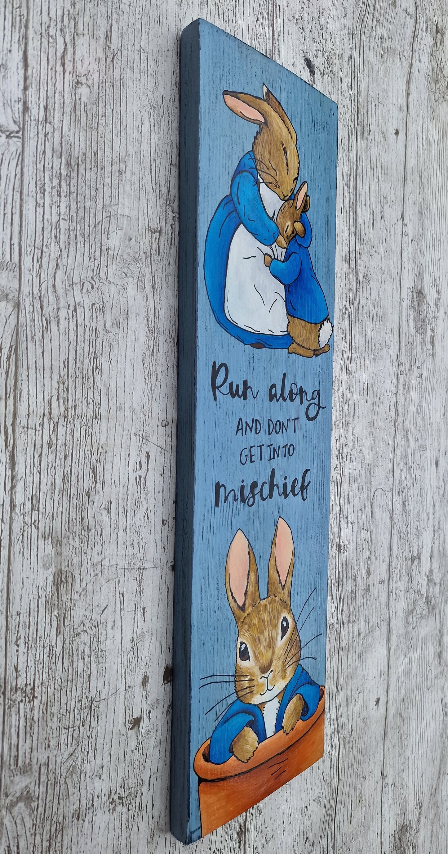Peter Rabbit, Mischief, Wall Art