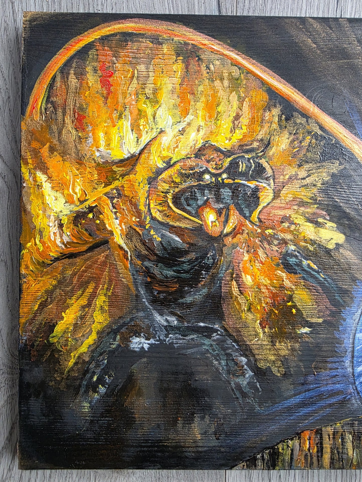 Lord of the Rings, Gandalf & the Balrog, Hand Painted Wall Art