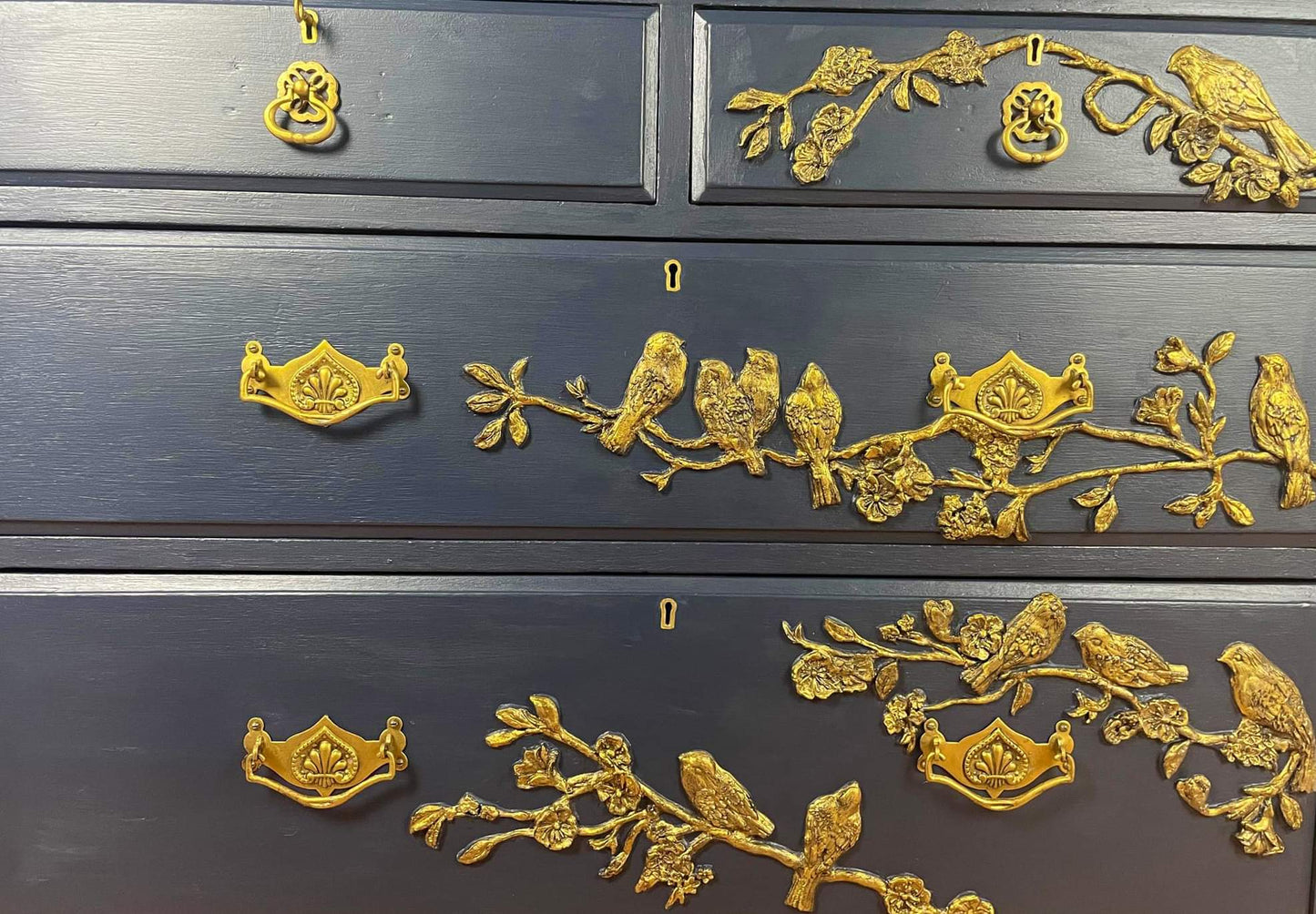 The Midnight Aviary, Dressing Table - Hand Crafted